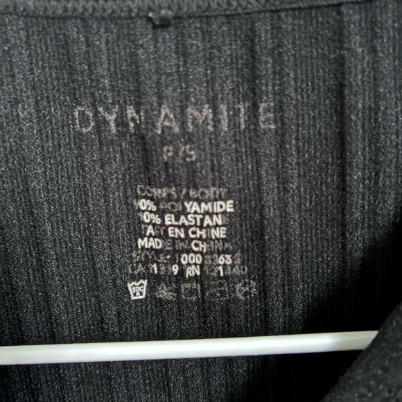 Dynamite Black Bodysuit - Picture 2 of 2